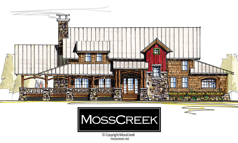 Missouri Timber Frame Home Featuring MossCreek