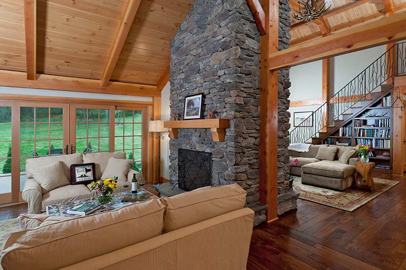 Log Versus Timber Frame Home – What’s the Difference?