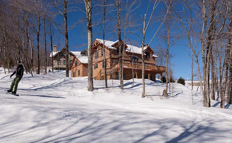 Amazing Timber Frame Ski Homes