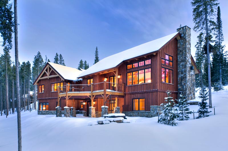 Breckenridge Colorado Timber Frame Home