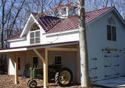 Timber Frame Tractor Barn