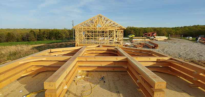 Working with Davis Frame Remotely on Your Timber Frame Home