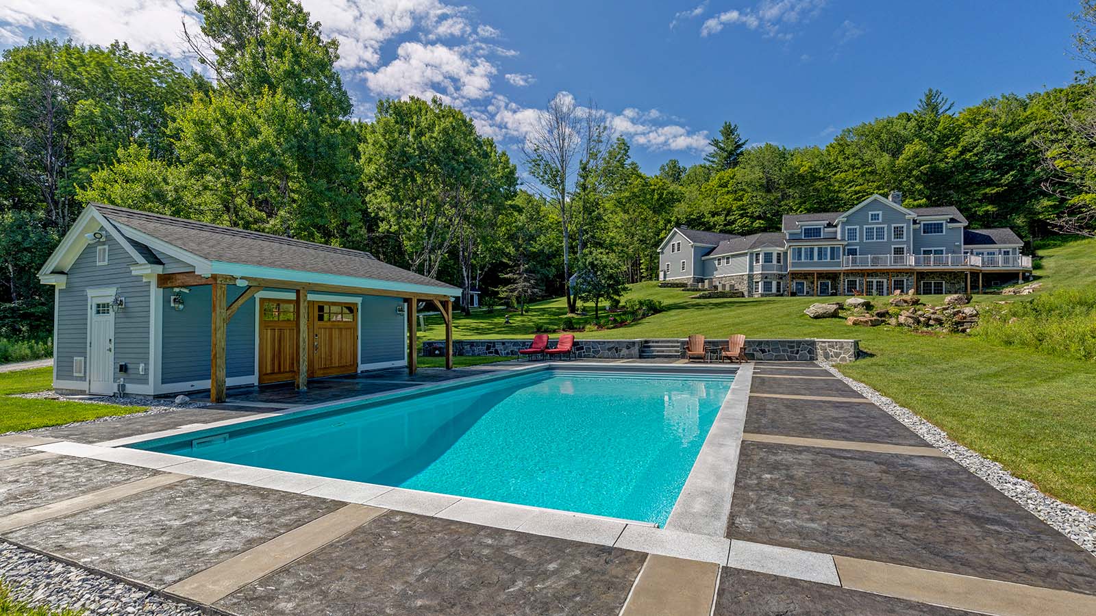 Timber Frame Pool House